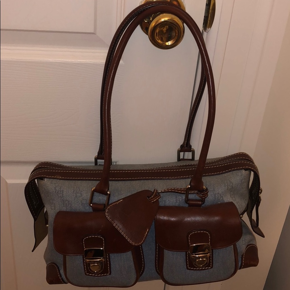 NWOT Dooney and Bourke blue purse
